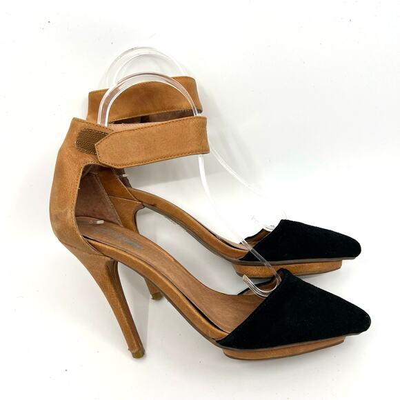 Jeffrey Campbell X Free Solitaire Ankle Strap Heels Women's 7 US - Picture 2 of 7